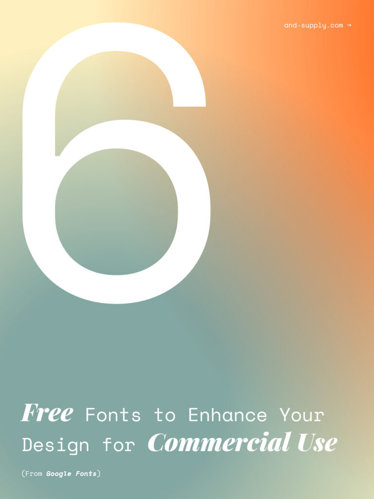 free fonts for commercial use