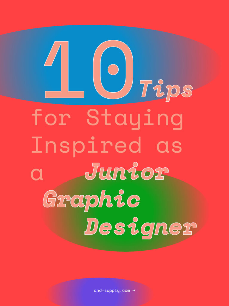 tips for junior graphic designers